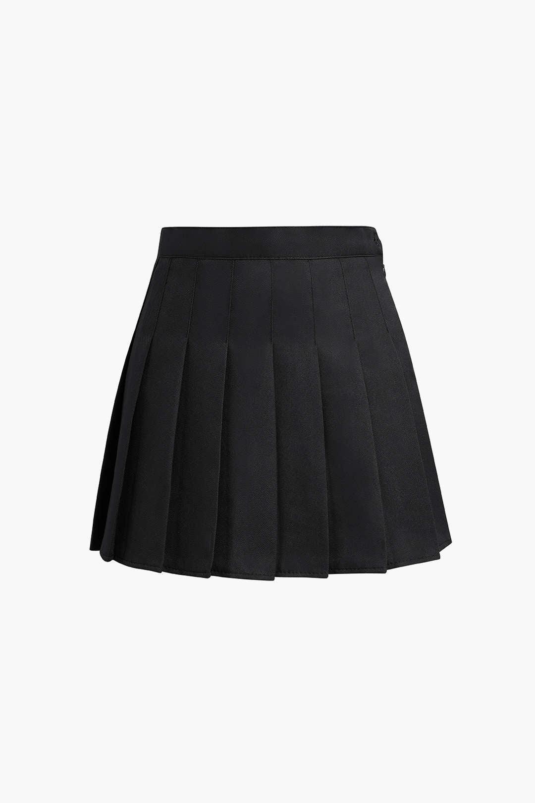2024 Pleated Mini Skirt Black XS in Skirts Online Store | HouseofHalley.com